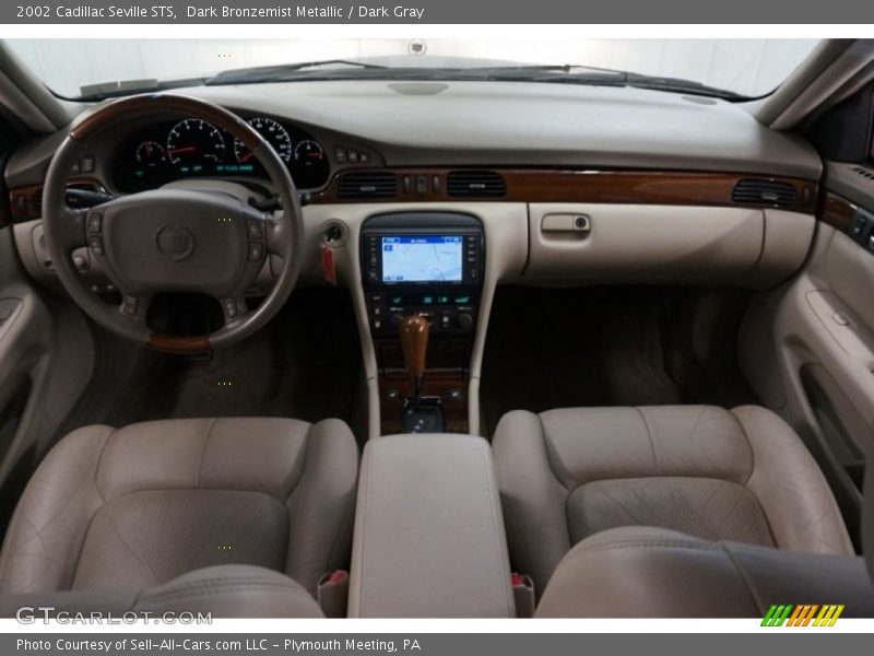 Dark Bronzemist Metallic / Dark Gray 2002 Cadillac Seville STS