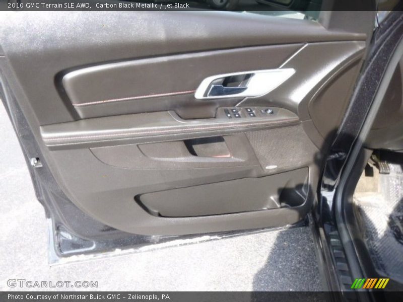 Carbon Black Metallic / Jet Black 2010 GMC Terrain SLE AWD