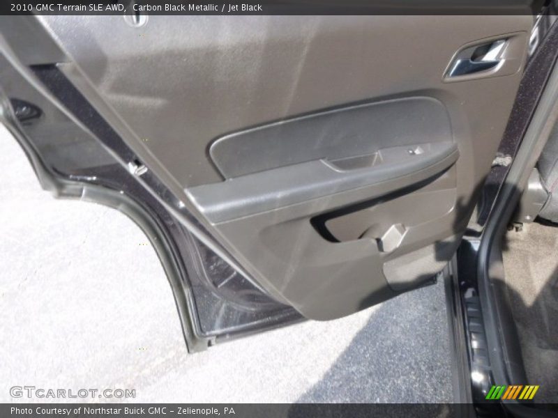 Carbon Black Metallic / Jet Black 2010 GMC Terrain SLE AWD