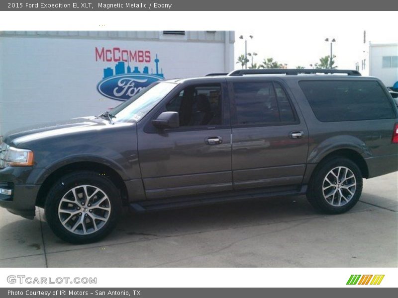 Magnetic Metallic / Ebony 2015 Ford Expedition EL XLT