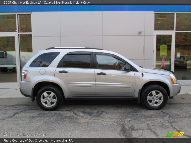 Galaxy Silver Metallic / Light Gray 2005 Chevrolet Equinox LS