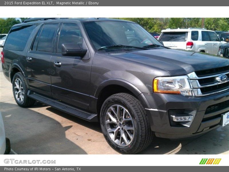 Magnetic Metallic / Ebony 2015 Ford Expedition EL XLT