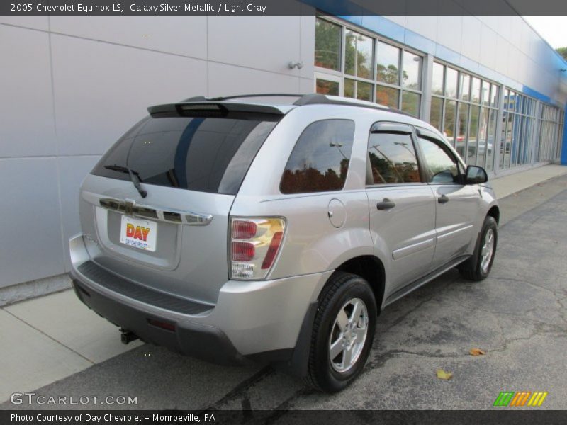 Galaxy Silver Metallic / Light Gray 2005 Chevrolet Equinox LS