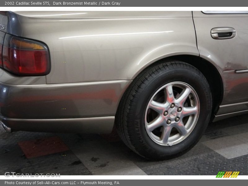 Dark Bronzemist Metallic / Dark Gray 2002 Cadillac Seville STS