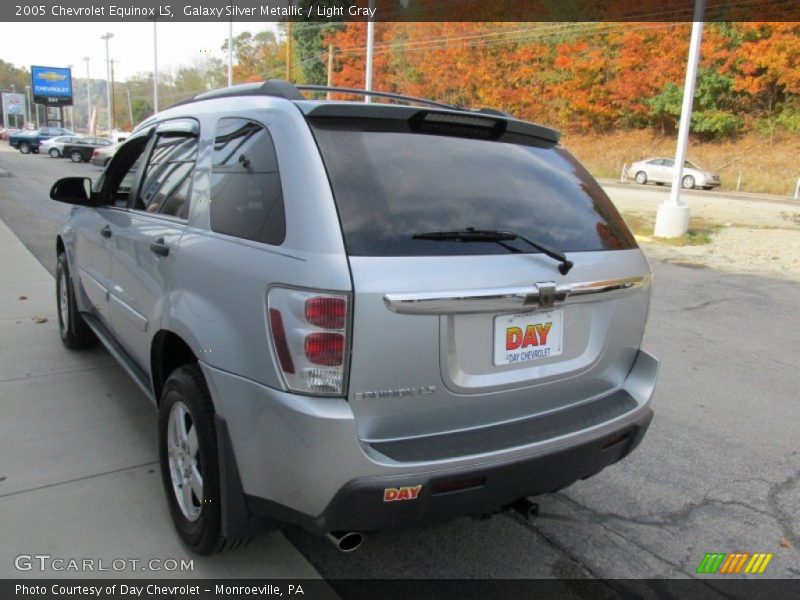 Galaxy Silver Metallic / Light Gray 2005 Chevrolet Equinox LS
