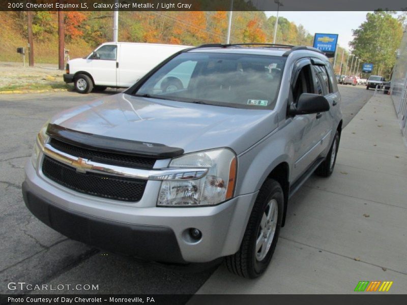 Galaxy Silver Metallic / Light Gray 2005 Chevrolet Equinox LS