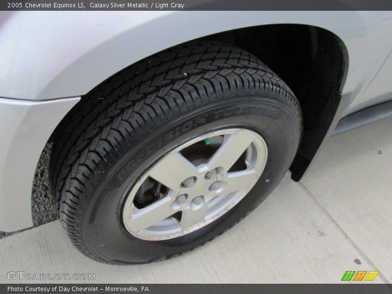 Galaxy Silver Metallic / Light Gray 2005 Chevrolet Equinox LS