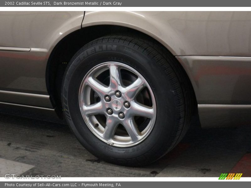 Dark Bronzemist Metallic / Dark Gray 2002 Cadillac Seville STS