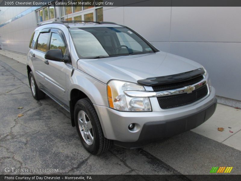 Galaxy Silver Metallic / Light Gray 2005 Chevrolet Equinox LS
