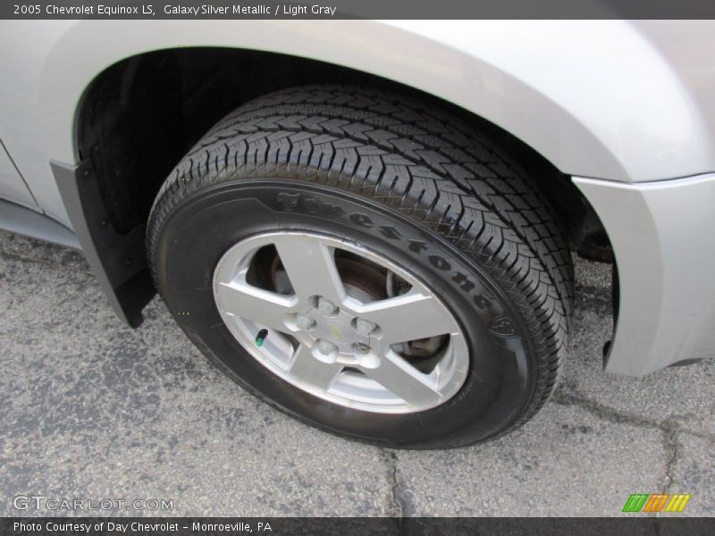 Galaxy Silver Metallic / Light Gray 2005 Chevrolet Equinox LS