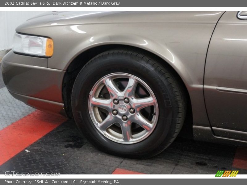 Dark Bronzemist Metallic / Dark Gray 2002 Cadillac Seville STS