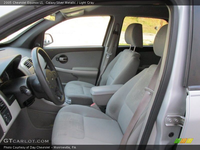 Galaxy Silver Metallic / Light Gray 2005 Chevrolet Equinox LS