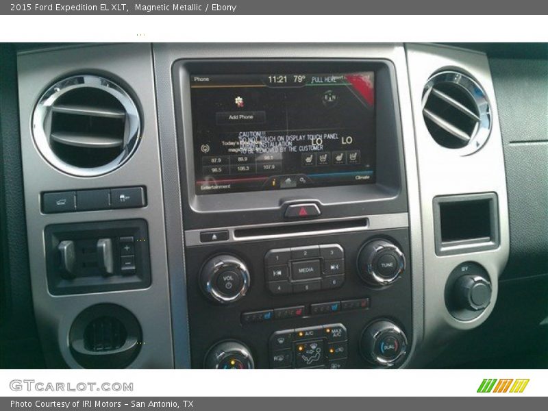 Controls of 2015 Expedition EL XLT
