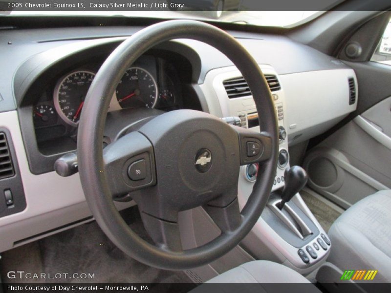 Galaxy Silver Metallic / Light Gray 2005 Chevrolet Equinox LS