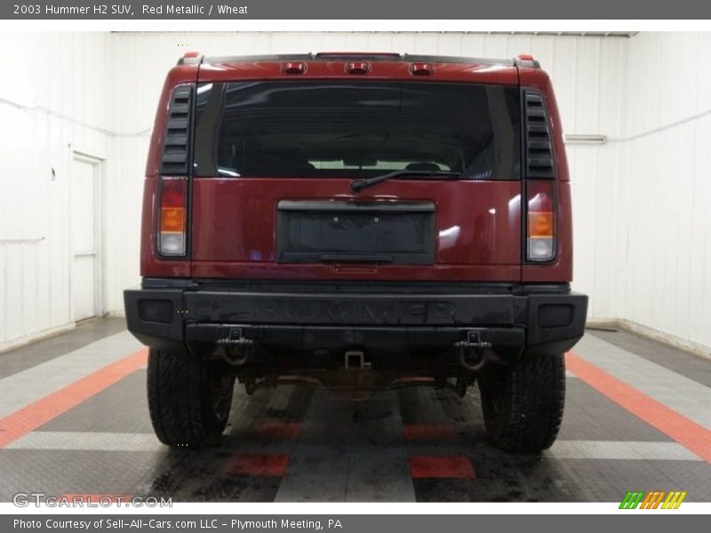 Red Metallic / Wheat 2003 Hummer H2 SUV