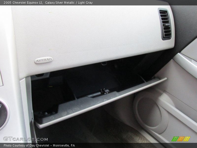Galaxy Silver Metallic / Light Gray 2005 Chevrolet Equinox LS