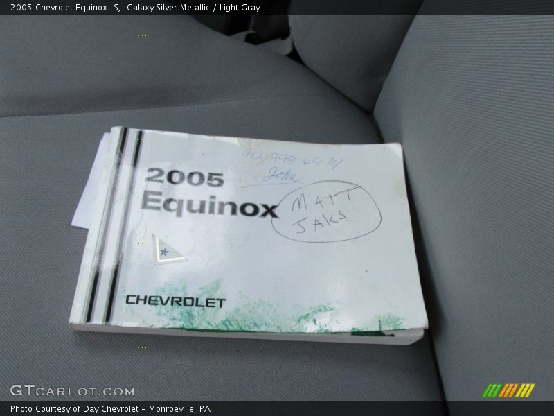 Galaxy Silver Metallic / Light Gray 2005 Chevrolet Equinox LS
