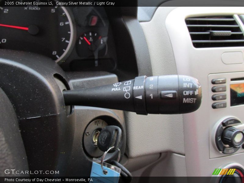 Galaxy Silver Metallic / Light Gray 2005 Chevrolet Equinox LS