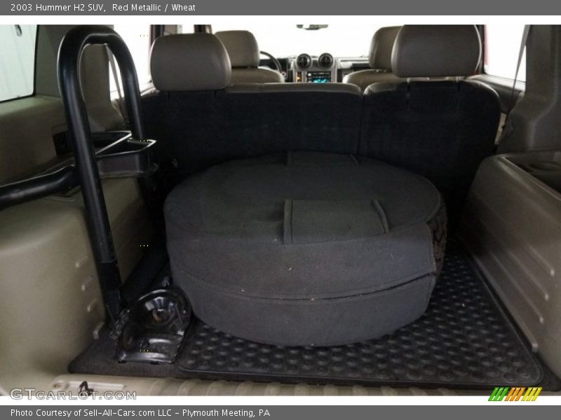 Red Metallic / Wheat 2003 Hummer H2 SUV