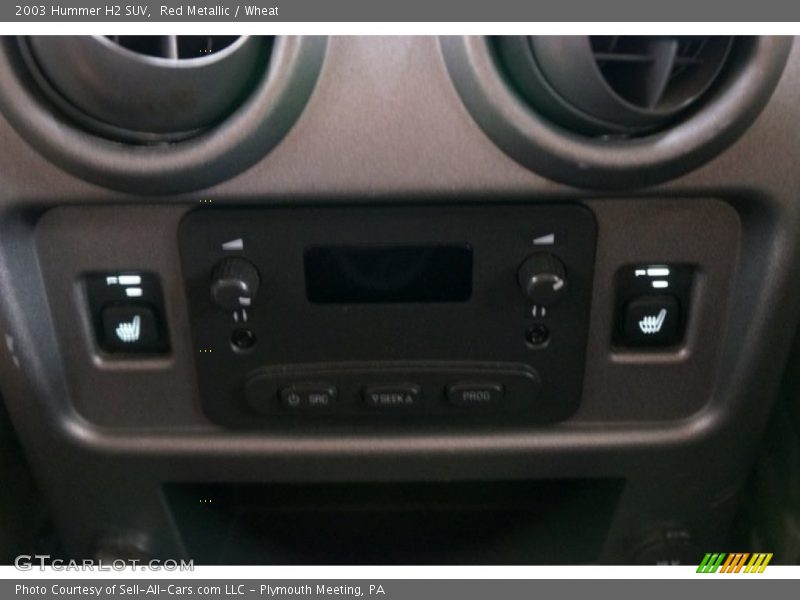 Red Metallic / Wheat 2003 Hummer H2 SUV