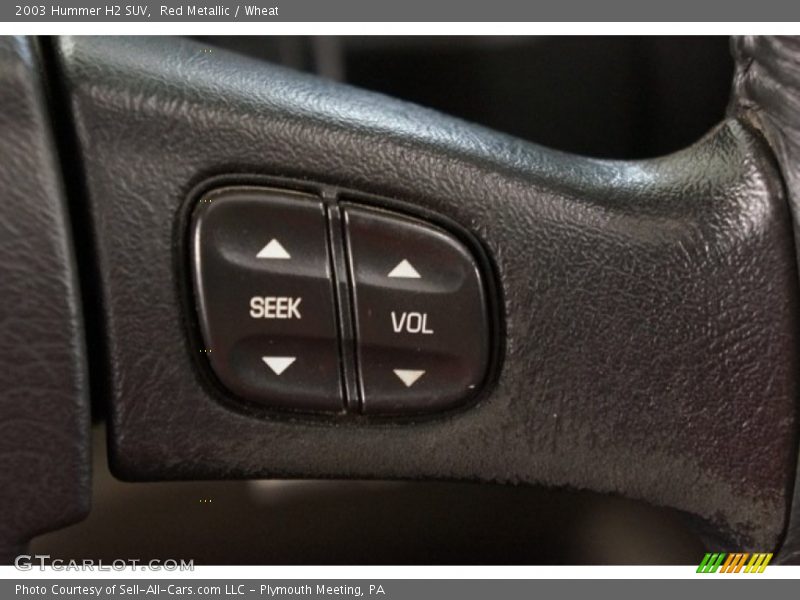 Red Metallic / Wheat 2003 Hummer H2 SUV
