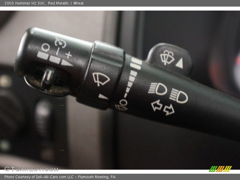 Red Metallic / Wheat 2003 Hummer H2 SUV