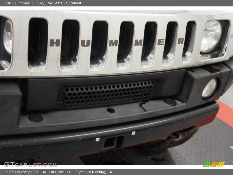 Red Metallic / Wheat 2003 Hummer H2 SUV