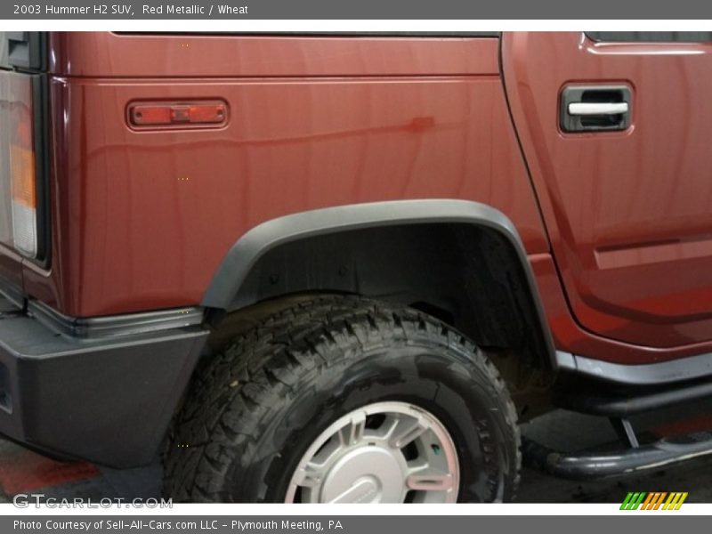 Red Metallic / Wheat 2003 Hummer H2 SUV
