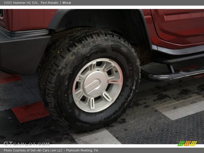 Red Metallic / Wheat 2003 Hummer H2 SUV