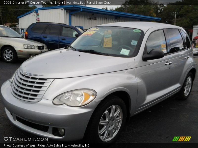 Bright Silver Metallic / Pastel Slate Gray 2008 Chrysler PT Cruiser Touring