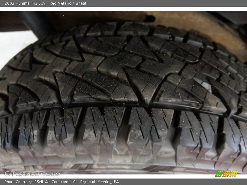 Red Metallic / Wheat 2003 Hummer H2 SUV