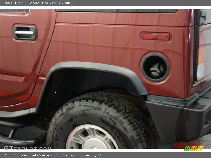 Red Metallic / Wheat 2003 Hummer H2 SUV