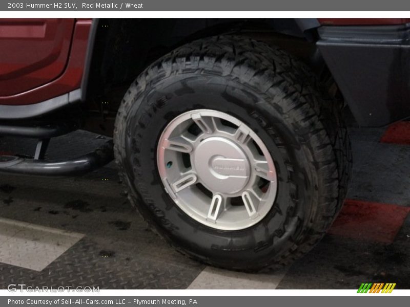 Red Metallic / Wheat 2003 Hummer H2 SUV