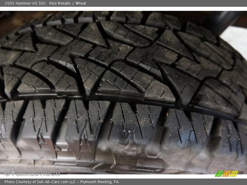 Red Metallic / Wheat 2003 Hummer H2 SUV