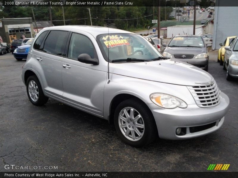 Bright Silver Metallic / Pastel Slate Gray 2008 Chrysler PT Cruiser Touring