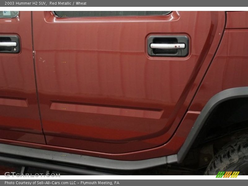 Red Metallic / Wheat 2003 Hummer H2 SUV