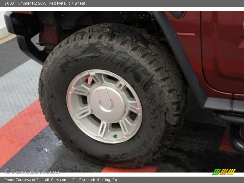 Red Metallic / Wheat 2003 Hummer H2 SUV