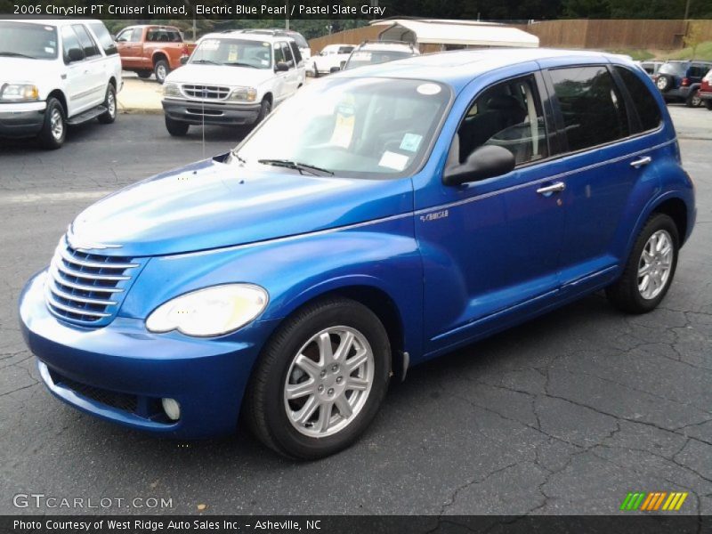 Electric Blue Pearl / Pastel Slate Gray 2006 Chrysler PT Cruiser Limited