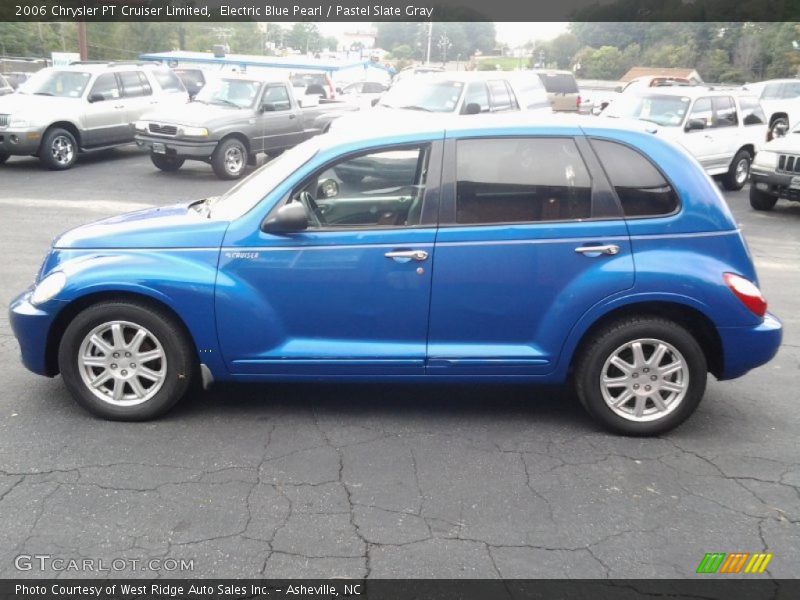 Electric Blue Pearl / Pastel Slate Gray 2006 Chrysler PT Cruiser Limited