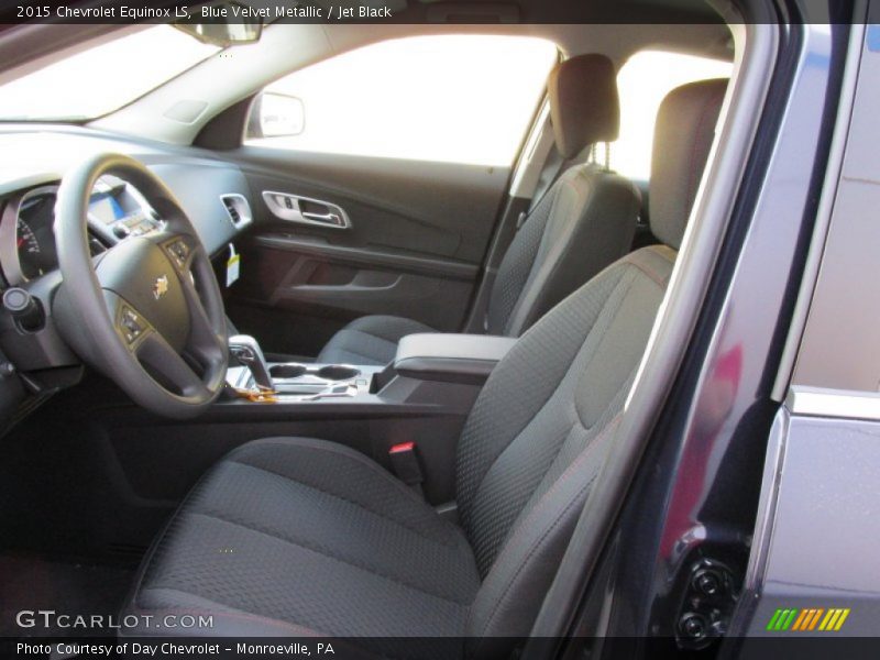 Blue Velvet Metallic / Jet Black 2015 Chevrolet Equinox LS