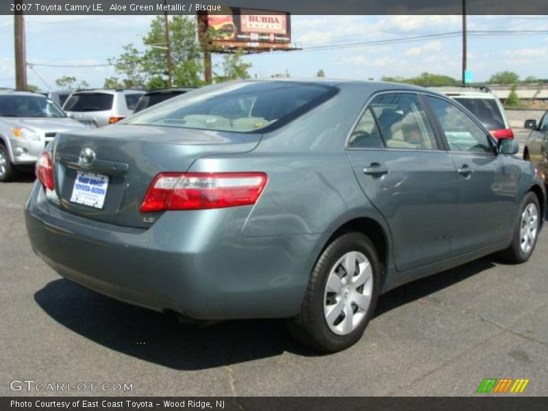 Aloe Green Metallic / Bisque 2007 Toyota Camry LE