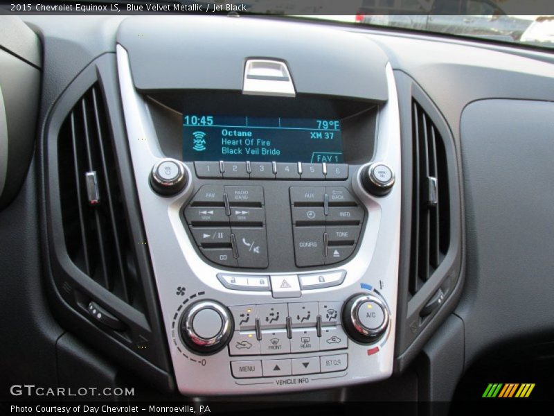 Blue Velvet Metallic / Jet Black 2015 Chevrolet Equinox LS
