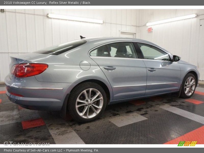 Reflex Silver Metallic / Black 2010 Volkswagen CC Luxury