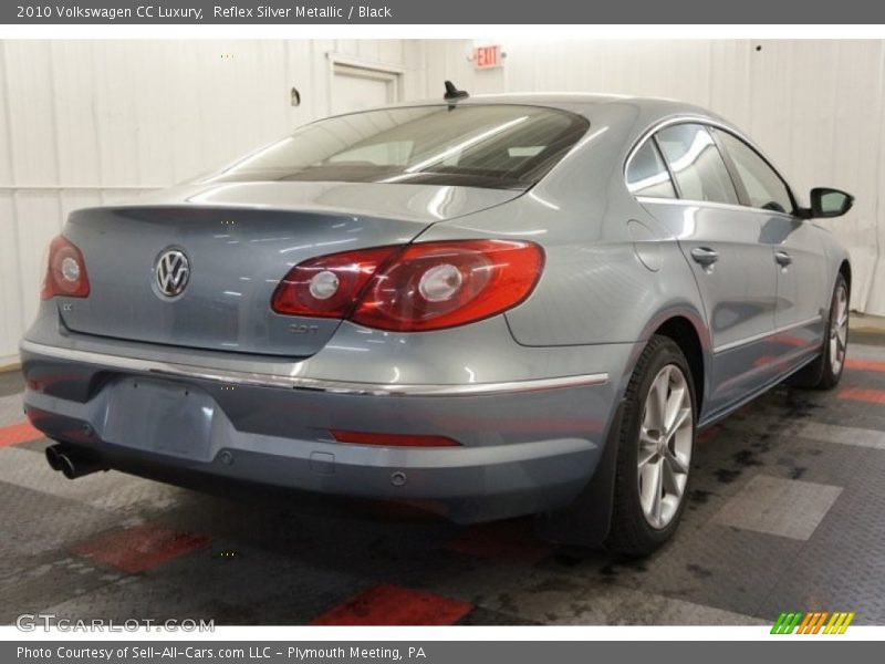 Reflex Silver Metallic / Black 2010 Volkswagen CC Luxury
