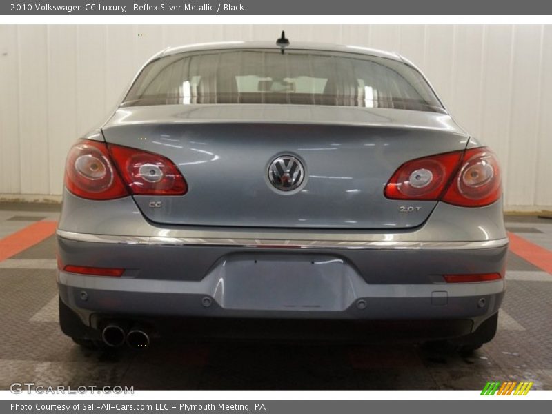 Reflex Silver Metallic / Black 2010 Volkswagen CC Luxury