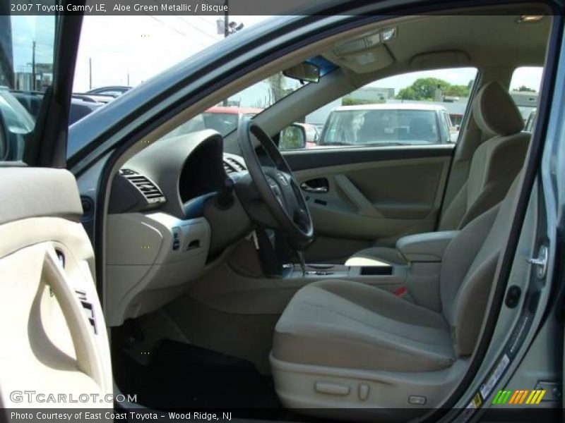 Aloe Green Metallic / Bisque 2007 Toyota Camry LE