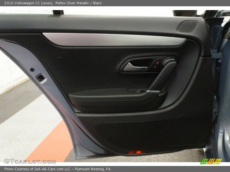 Reflex Silver Metallic / Black 2010 Volkswagen CC Luxury