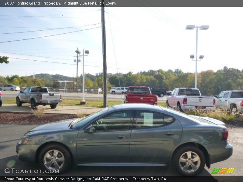 Midnight Blue Metallic / Ebony 2007 Pontiac Grand Prix Sedan