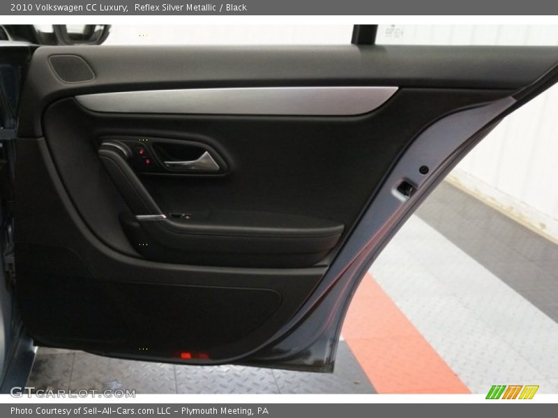 Reflex Silver Metallic / Black 2010 Volkswagen CC Luxury