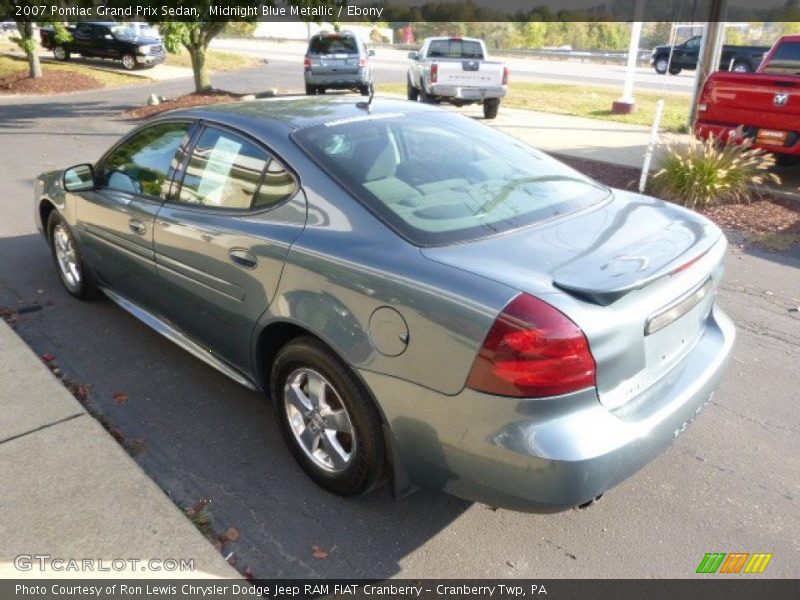 Midnight Blue Metallic / Ebony 2007 Pontiac Grand Prix Sedan